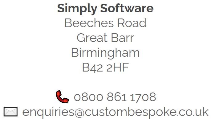 Contact Simply Software